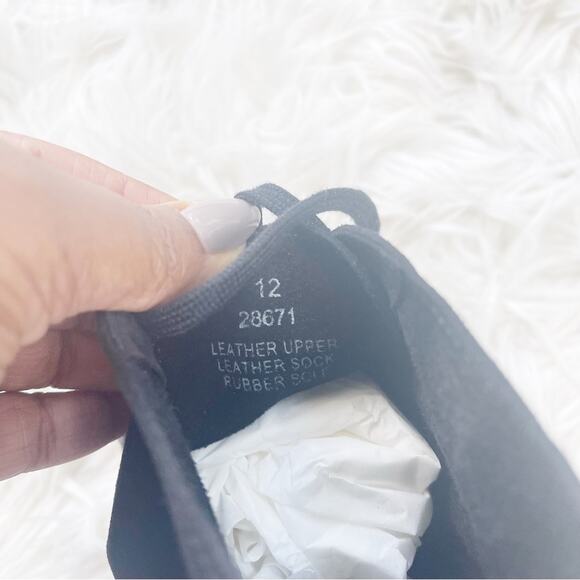 J. Crew Women's Black Suede Macalister Wedge Boots Lace Up Size 12‎ - Picture 6 of 7